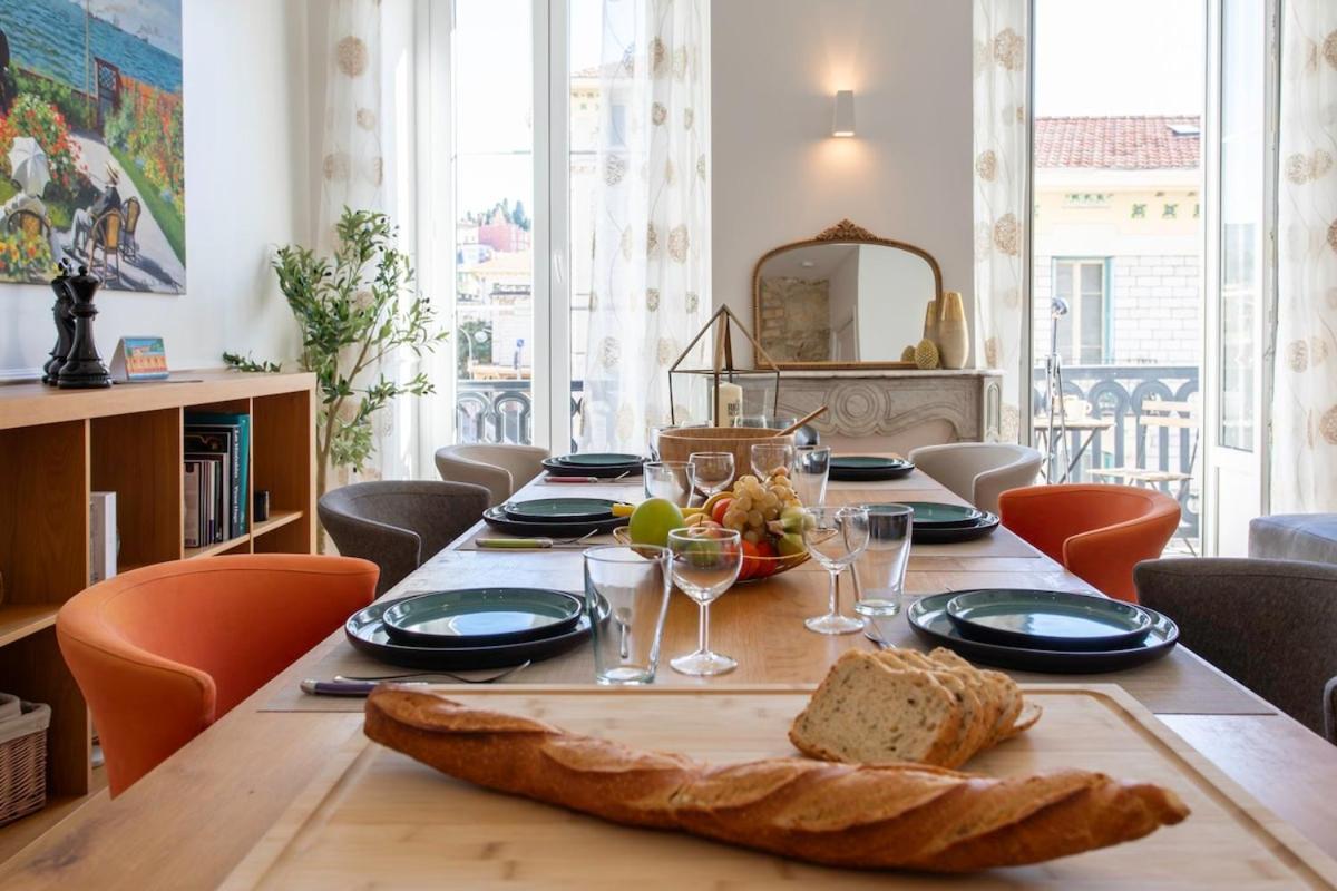 #17 Gioffredo 3 Chbres Air Conditioning 5mins Vieux Niceport Appartement *