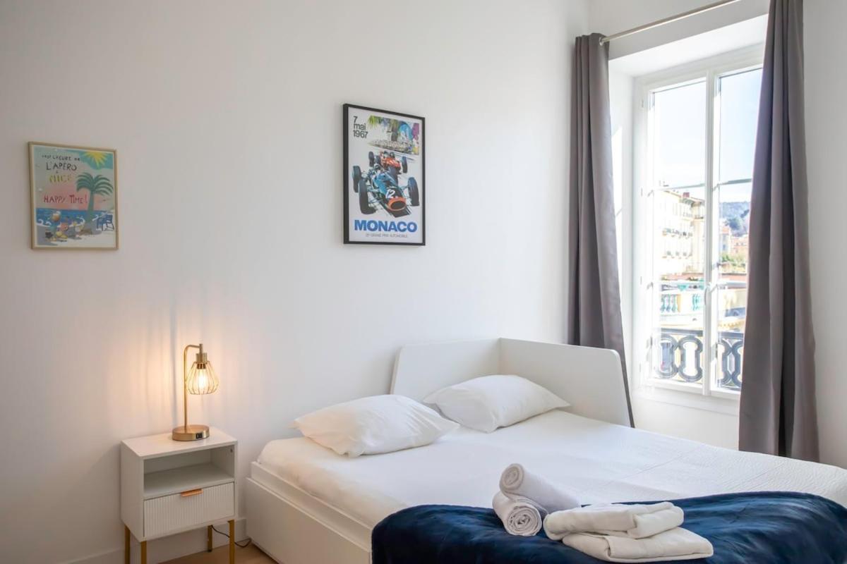 #17 Gioffredo 3 Chbres Air Conditioning 5mins Vieux Niceport Apartment Nizza